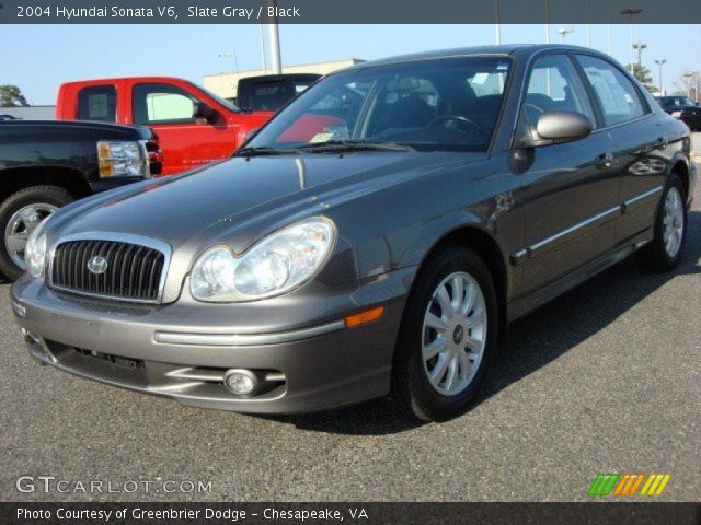 2004 Hyundai Sonata V6 in Slate Gray