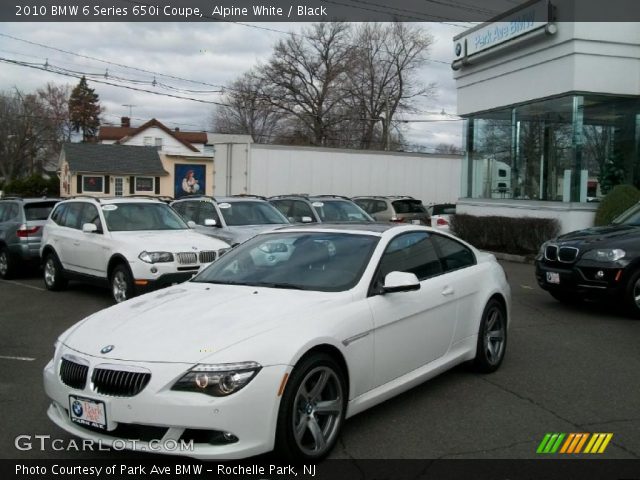 2010 BMW 6 Series 650i Coupe in Alpine White