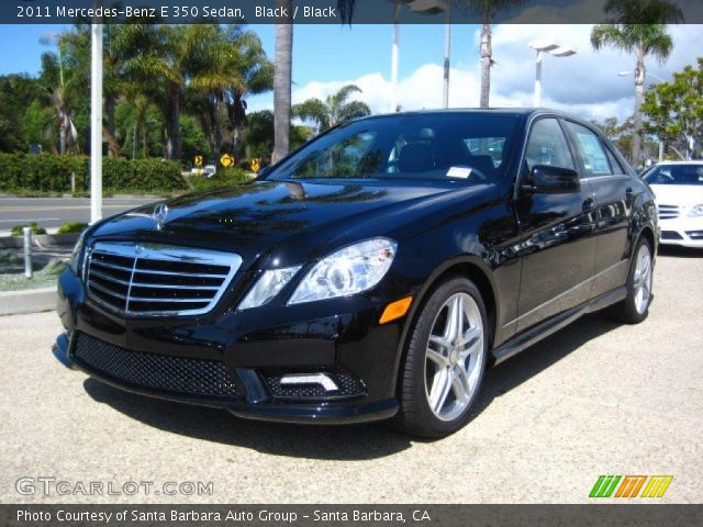 2011 Mercedes-Benz E 350 Sedan in Black