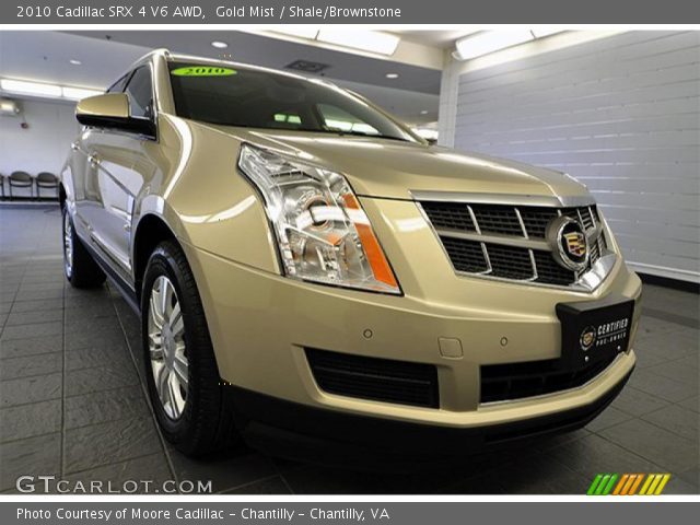 2010 Cadillac SRX 4 V6 AWD in Gold Mist