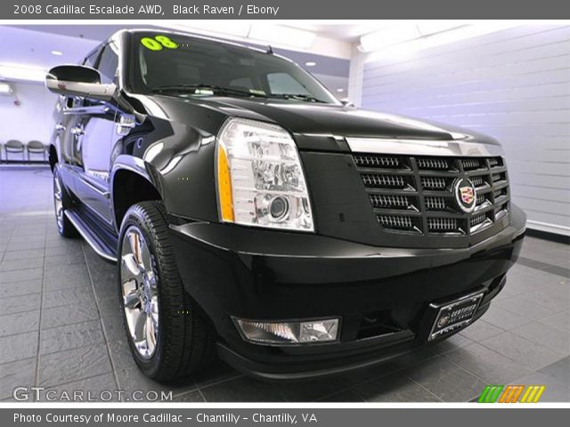 2008 Cadillac Escalade AWD in Black Raven