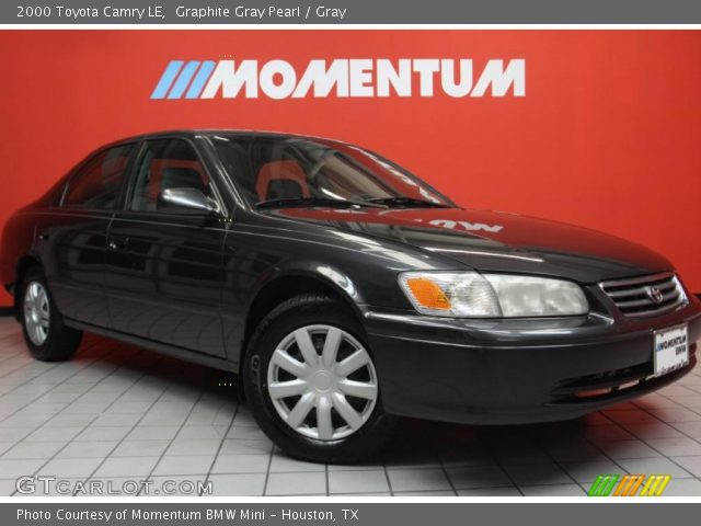 2000 Toyota Camry LE in Graphite Gray Pearl
