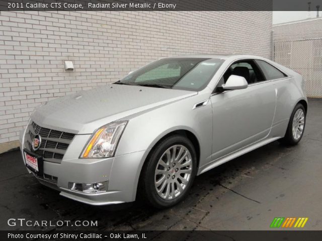 2011 Cadillac CTS Coupe in Radiant Silver Metallic