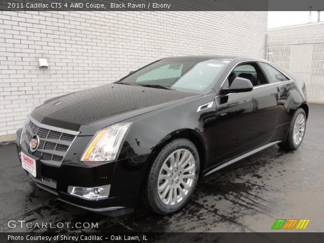2011 Cadillac CTS 4 AWD Coupe in Black Raven