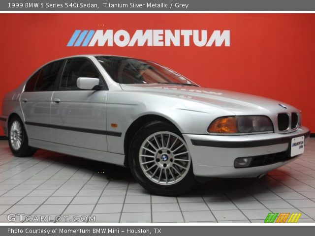 1999 BMW 5 Series 540i Sedan in Titanium Silver Metallic