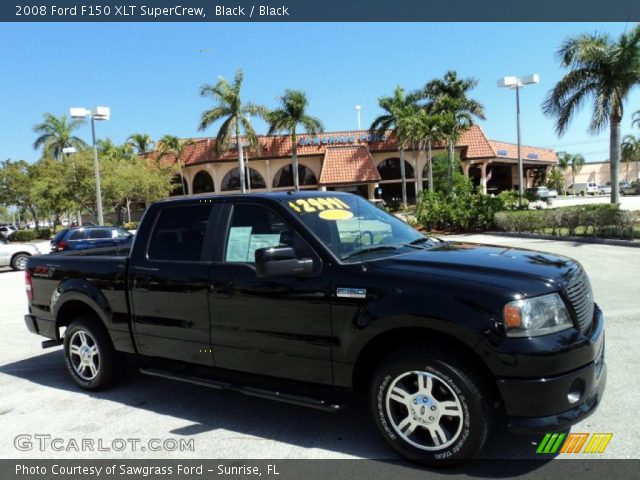 2008 Ford F150 XLT SuperCrew in Black