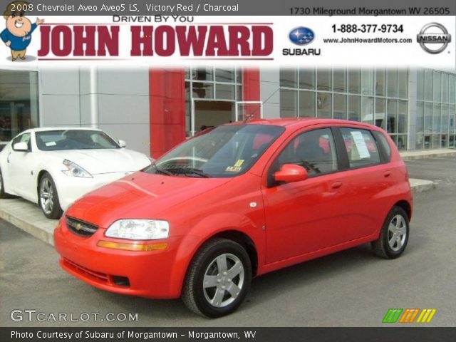 2008 Chevrolet Aveo Aveo5 LS in Victory Red