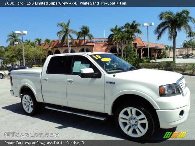 2008 Ford F150 Limited SuperCrew 4x4 in White Sand Tri-Coat