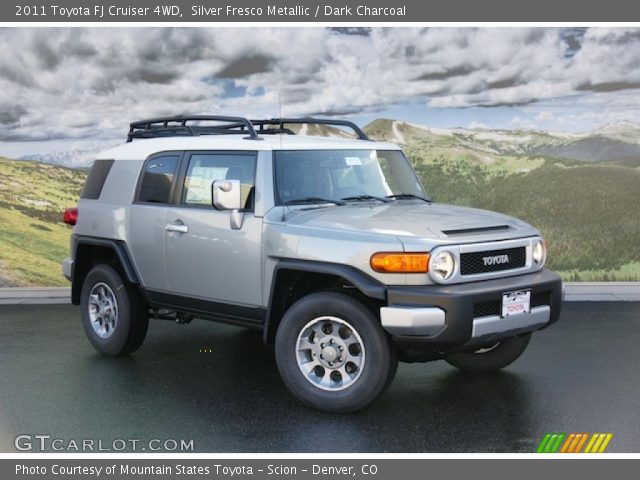 2011 Toyota FJ Cruiser 4WD in Silver Fresco Metallic