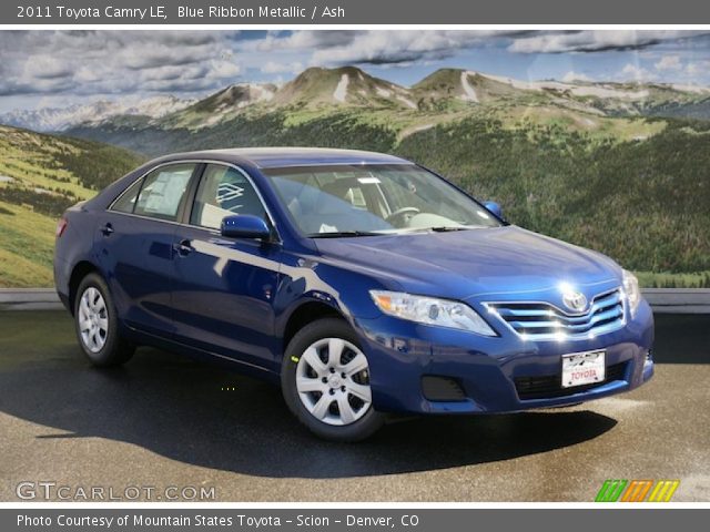 2011 Toyota Camry LE in Blue Ribbon Metallic