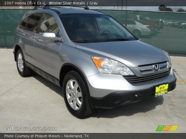 2007 Honda CR-V EX-L in Whistler Silver Metallic