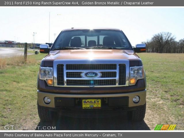 2011 Ford F150 King Ranch SuperCrew 4x4 in Golden Bronze Metallic