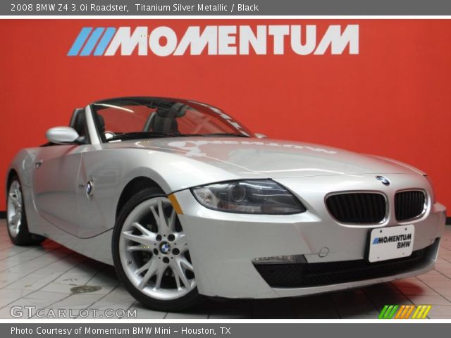 2008 BMW Z4 3.0i Roadster in Titanium Silver Metallic