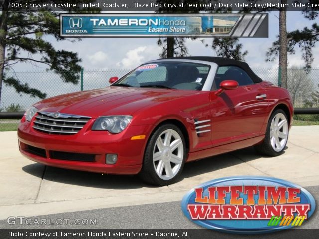 2005 Chrysler Crossfire Limited Roadster in Blaze Red Crystal Pearlcoat