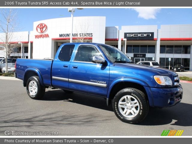 2006 Toyota Tundra SR5 Access Cab 4x4 in Spectra Blue Mica