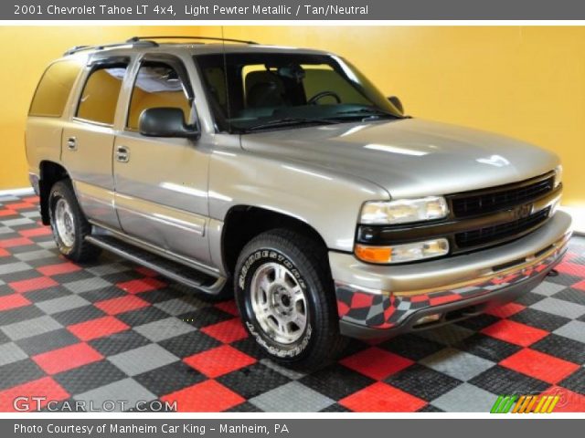 2001 Chevrolet Tahoe LT 4x4 in Light Pewter Metallic