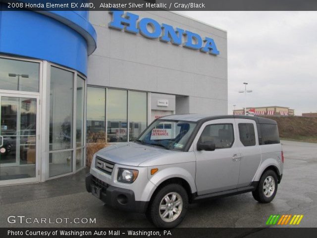 2008 Honda Element EX AWD in Alabaster Silver Metallic