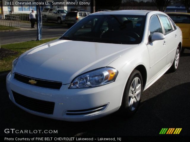 2011 Chevrolet Impala LS in Summit White