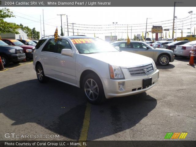 2004 Cadillac SRX V6 in White Diamond Pearl