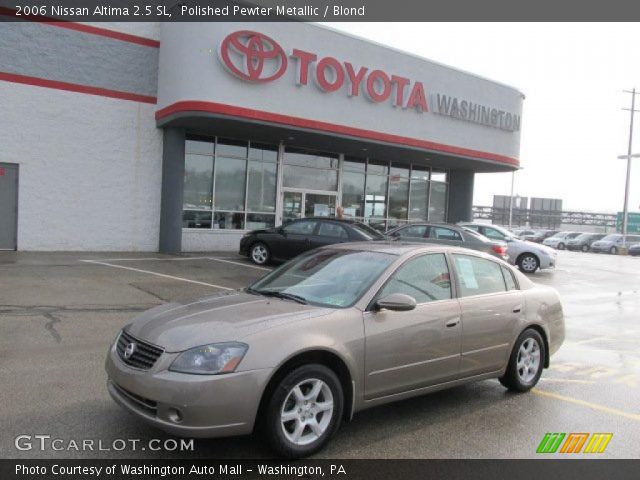 2006 Nissan Altima 2.5 SL in Polished Pewter Metallic