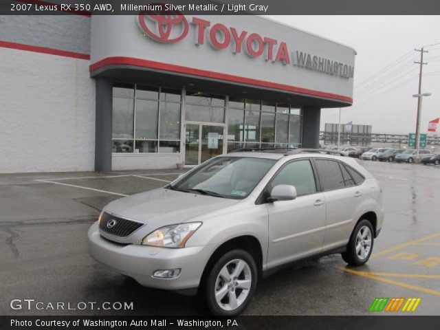 2007 Lexus RX 350 AWD in Millennium Silver Metallic
