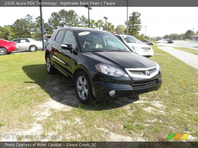 2008 Acura RDX Technology in Nighthawk Black Pearl