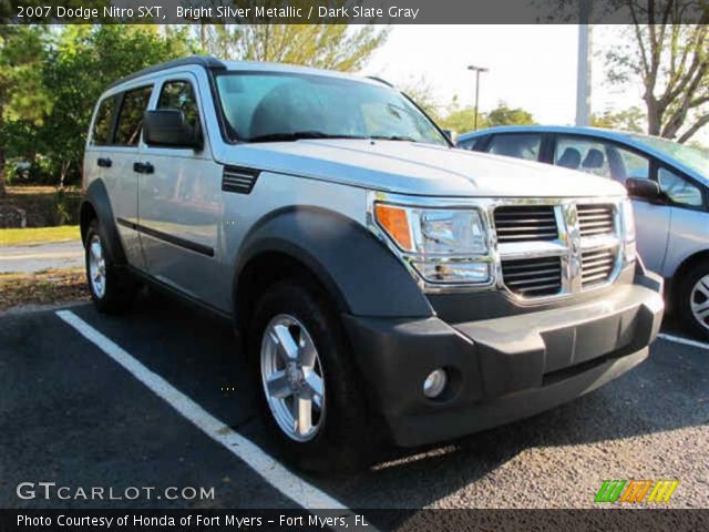 2007 Dodge Nitro SXT in Bright Silver Metallic