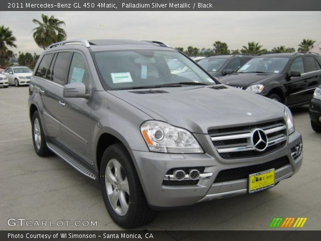 2011 Mercedes-Benz GL 450 4Matic in Palladium Silver Metallic