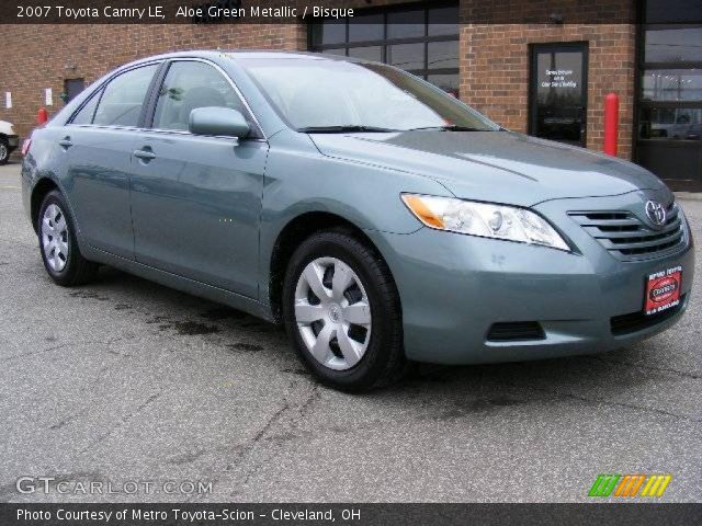 2007 Toyota Camry LE in Aloe Green Metallic