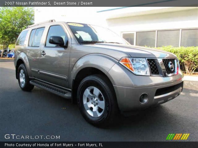 2007 Nissan Pathfinder S in Desert Stone