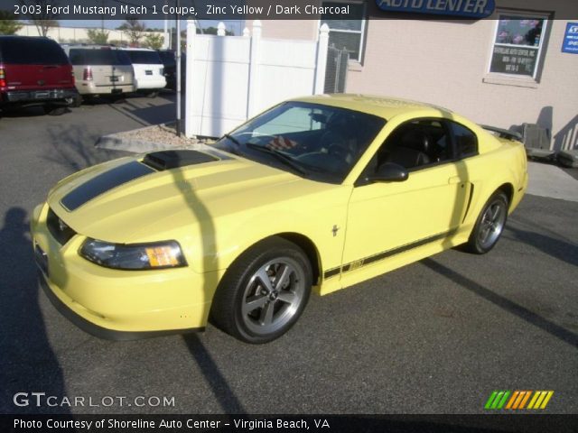 2003 Ford Mustang Mach 1 Coupe in Zinc Yellow
