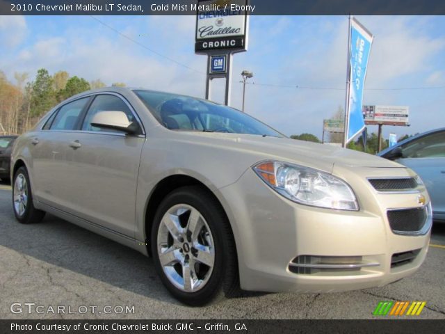 2010 Chevrolet Malibu LT Sedan in Gold Mist Metallic