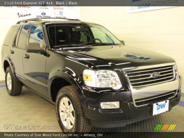 2010 Ford Explorer XLT 4x4 in Black