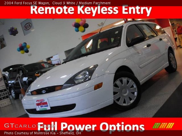 2004 Ford Focus SE Wagon in Cloud 9 White