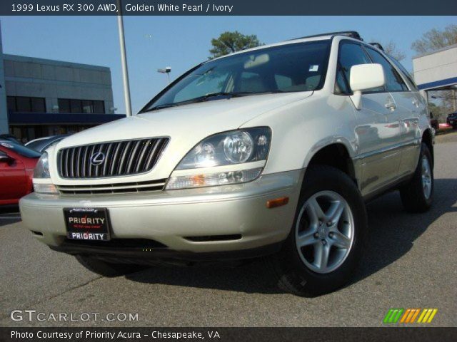 1999 Lexus RX 300 AWD in Golden White Pearl