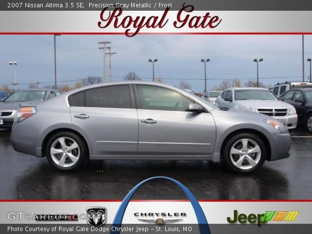 2007 Nissan Altima 3.5 SE in Precision Gray Metallic
