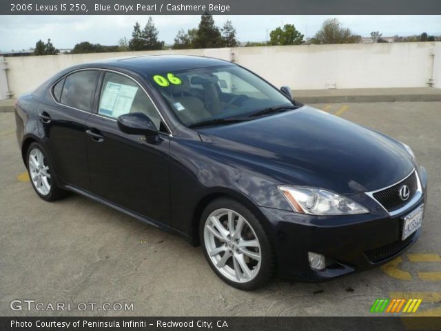 2006 Lexus IS 250 in Blue Onyx Pearl