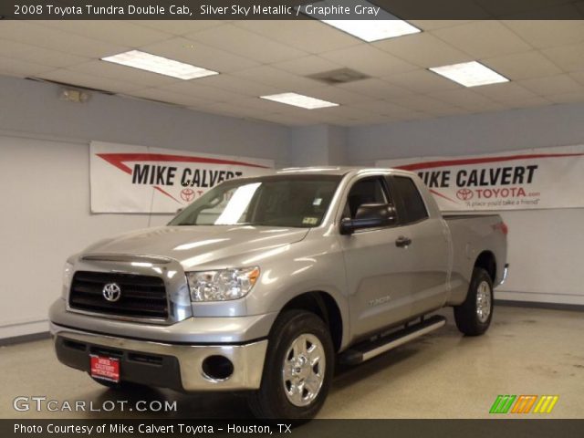 2008 Toyota Tundra Double Cab in Silver Sky Metallic