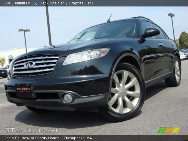 2003 Infiniti FX 35 in Black Obsidian