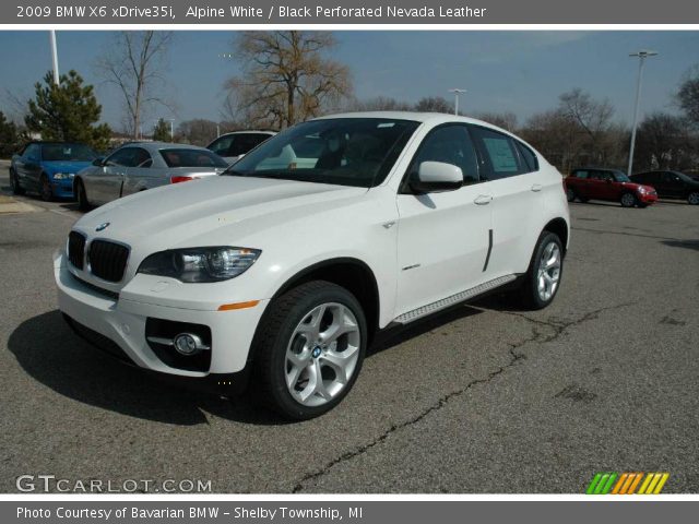 2009 BMW X6 xDrive35i in Alpine White
