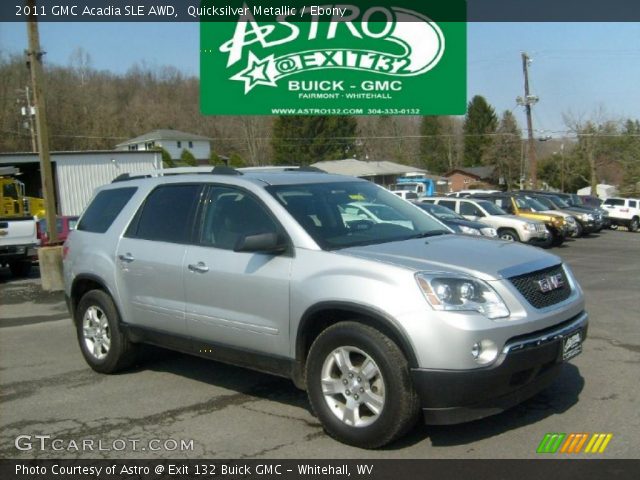 2011 GMC Acadia SLE AWD in Quicksilver Metallic
