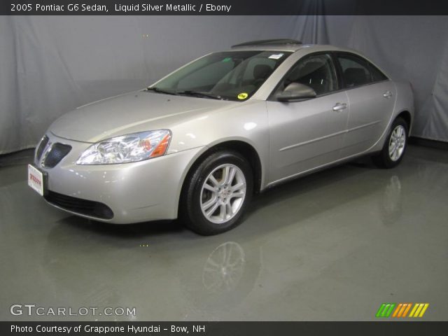 2005 Pontiac G6 Sedan in Liquid Silver Metallic