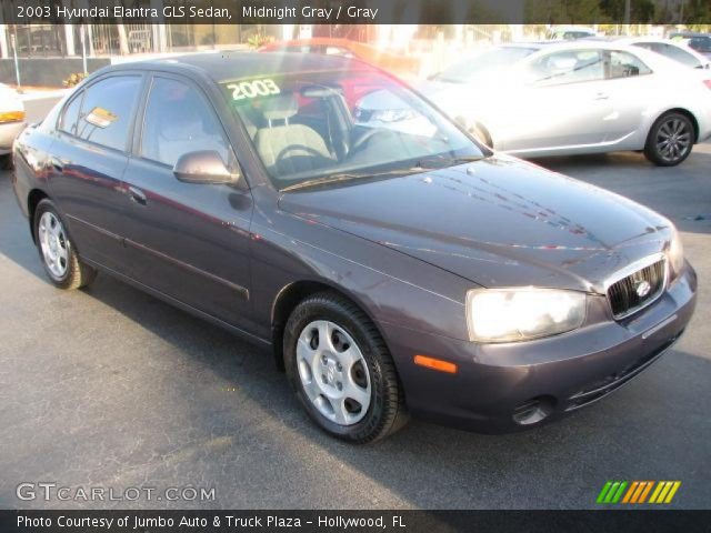 2003 Hyundai Elantra GLS Sedan in Midnight Gray