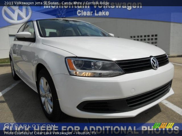 2011 Volkswagen Jetta SE Sedan in Candy White