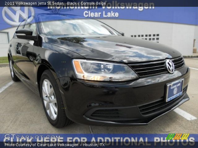 2011 Volkswagen Jetta SE Sedan in Black