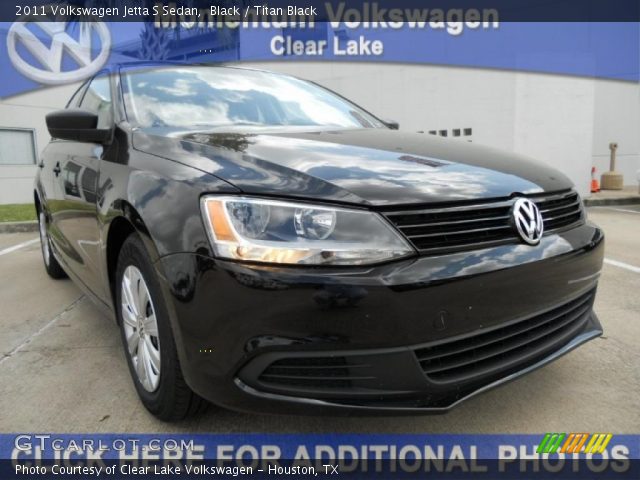 2011 Volkswagen Jetta S Sedan in Black