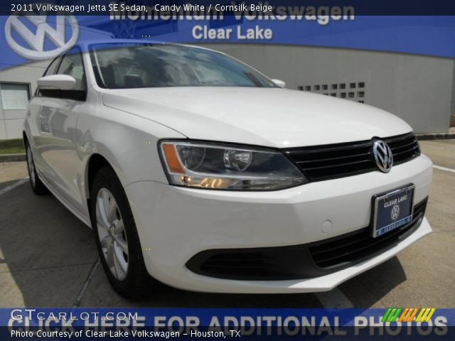 2011 Volkswagen Jetta SE Sedan in Candy White