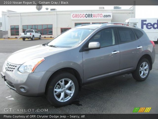 2010 Nissan Rogue SL in Gotham Gray