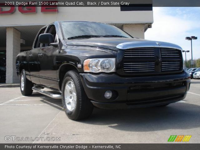 2003 Dodge Ram 1500 Laramie Quad Cab in Black