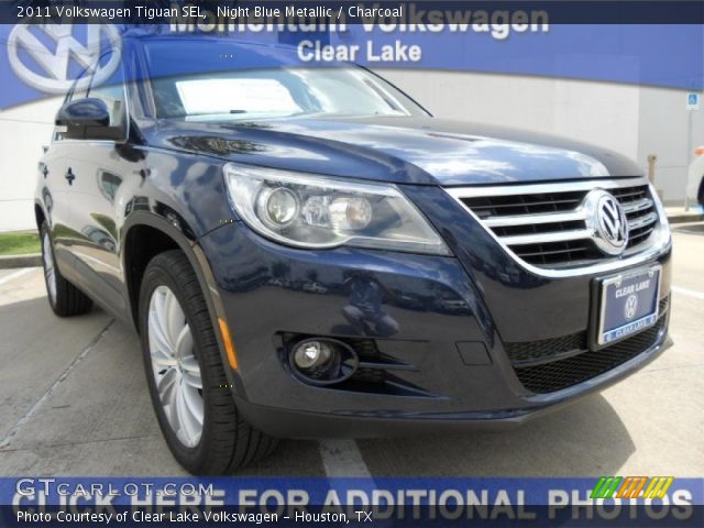 2011 Volkswagen Tiguan SEL in Night Blue Metallic
